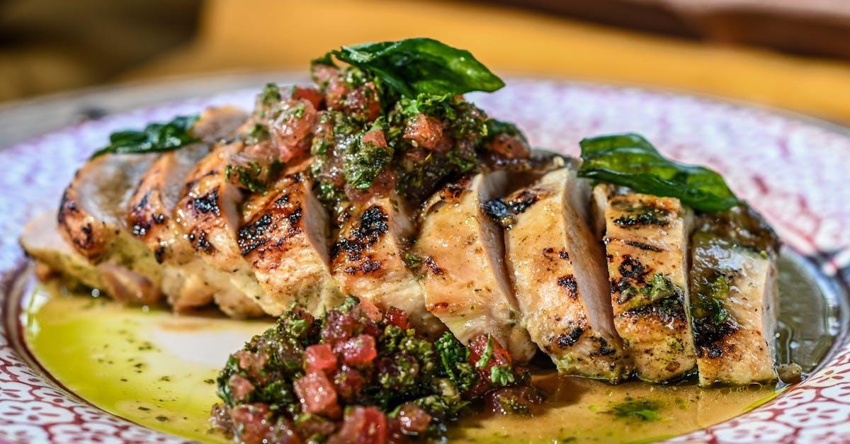 Sous Vide Chicken Breast with Herb Pan Sauce — Chicken — recipe plated and ready to serve