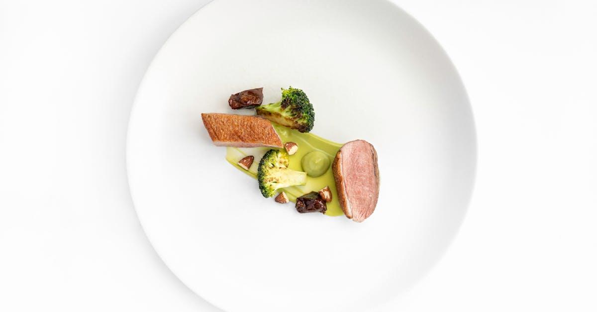 Braised Rabbit with Prosciutto and Broccoli Rabe — Lamb recipe plated