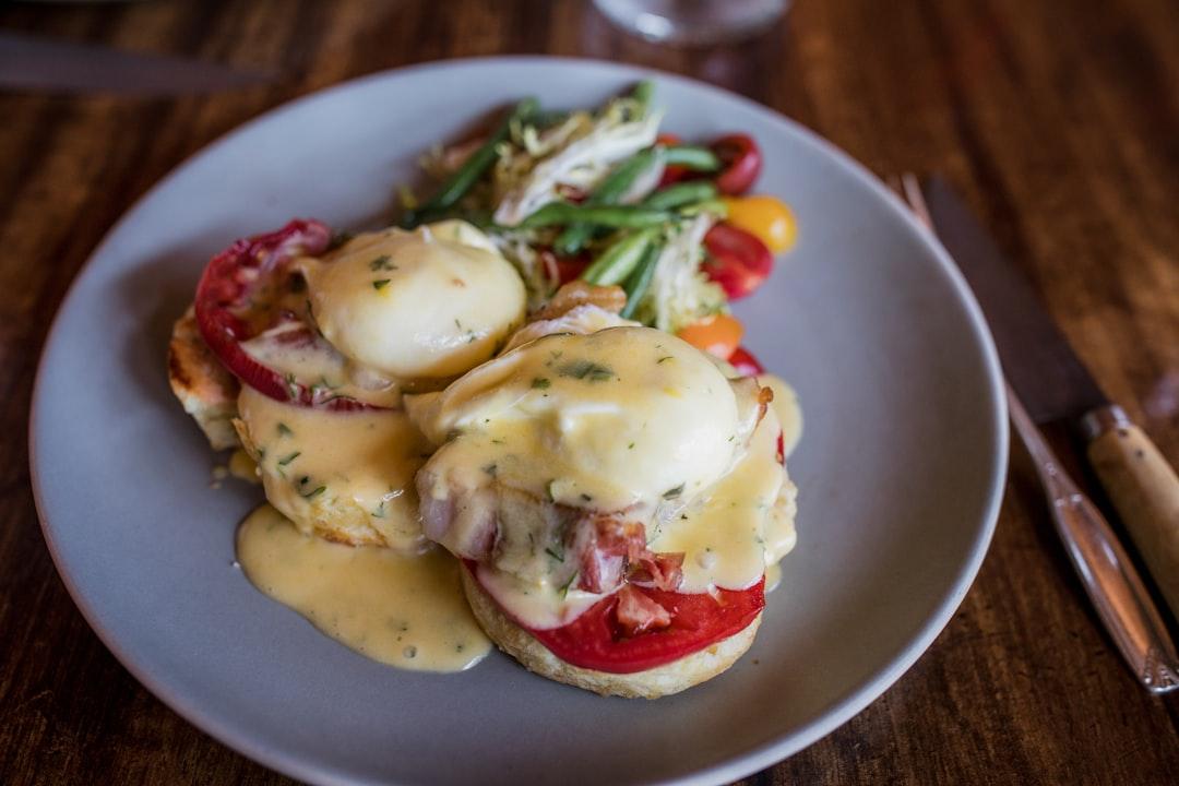 Eggs Benedict with Hollandaise — Eggs recipe plated