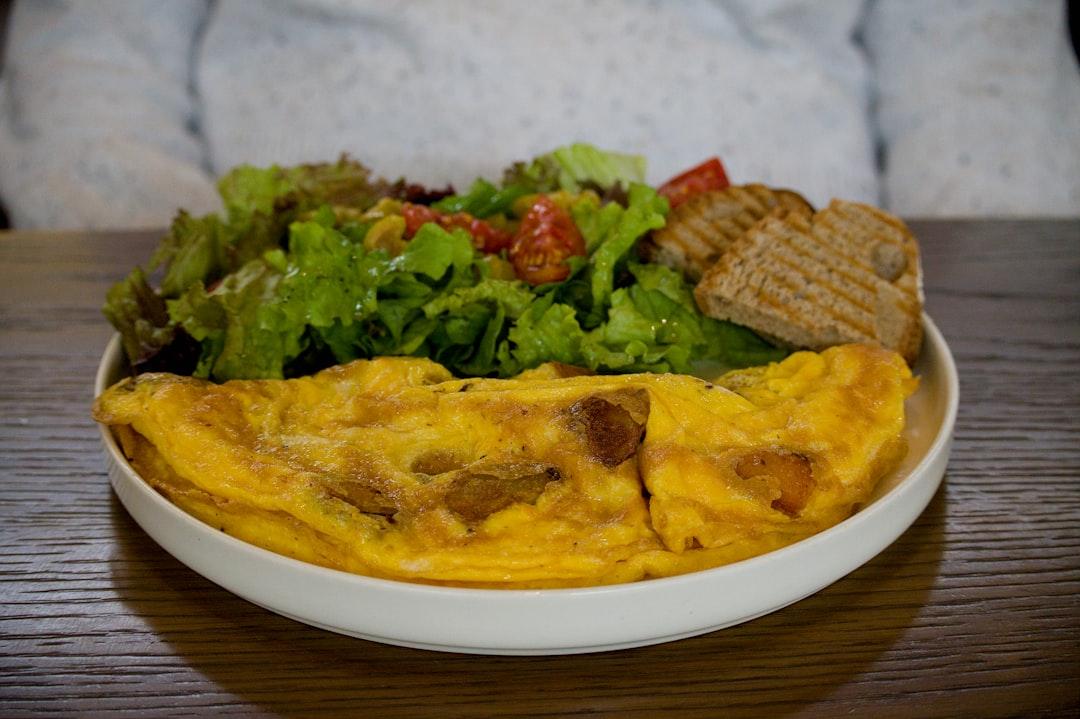 Perfect French Omelet — Eggs recipe plated