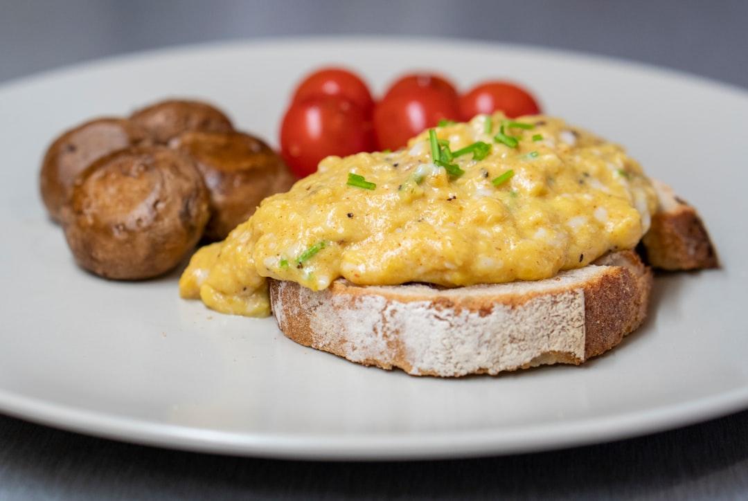 French-Style Soft Scrambled Eggs — Eggs recipe plated