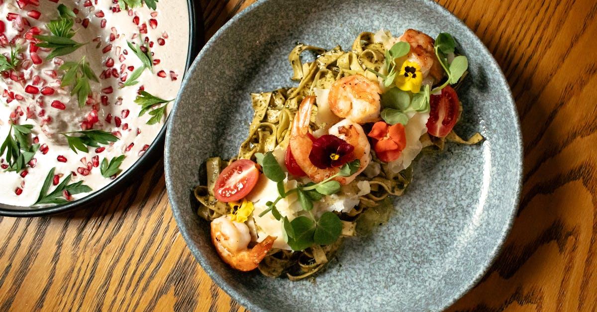 Pasta al Pesto Genovese — Pasta recipe plated