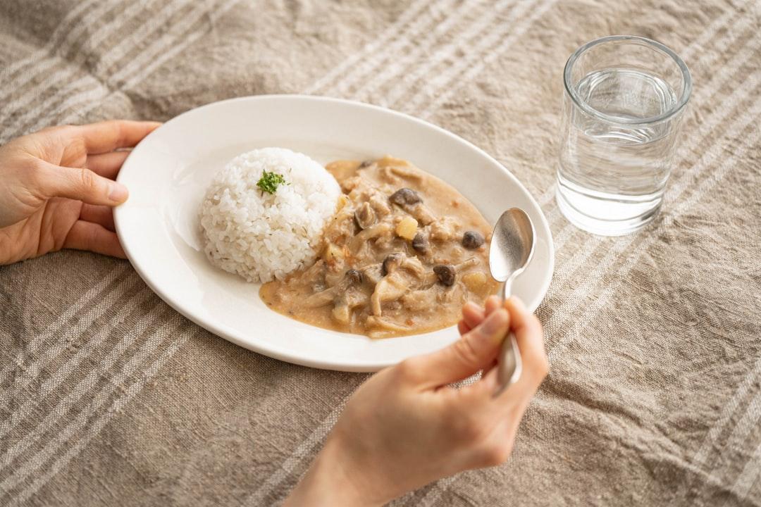 Beef Stroganoff — Beef recipe plated
